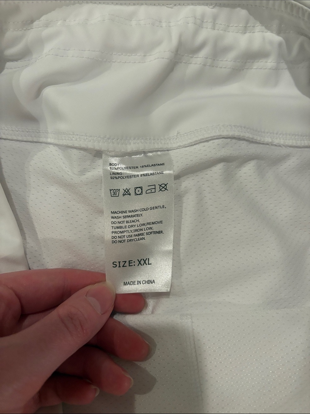 White A-Line Skirt - Picture 4 of 9